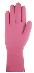 Gloves Ansell Pink Silverlined Size 10