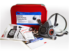 Respirator Kit  3M Dust  Particle with 6200 Respirator P2 Large
