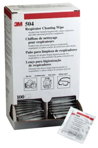 3M Respirator Cleaning Wipes 100 per pack 