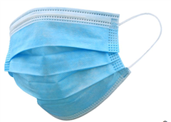 Respirator 3 Ply Face Mask Pack 50