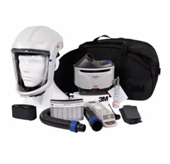 Starter Kit TRM207C includes 7012890479 3M Versaflo TR315A PAPR with M207 Faceshield Flame Resistant Face Seal and Charger