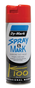 Paint DyMark Spray And Mark Red 350grm