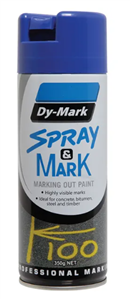 Paint DyMark Spray And Mark Blue 350grm