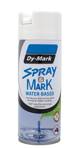 Paint DyMark Spray And Mark White 350grm