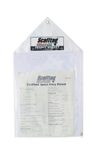 Permit Wallet A4 Clear Plastic  Pkt10 