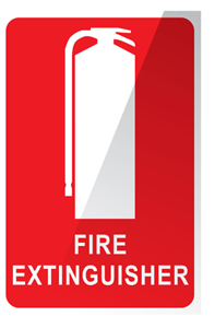 Sign Fire Extinguisher Location 150mmX225mm