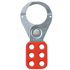Hasp Safety Lockout Steel Jaw Vinyl Coated 38mm
