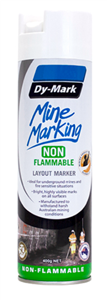 Paint Dymark Mine Marking NON Flammable Vert White Marking Out Paint 400gm