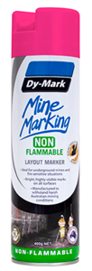 Paint Dymark Mine Marking NON Flammable Vert Fluoro Pink Marking Out Paint 400gm