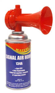 Air Horn Pressure Pack complete with Red Nozzle