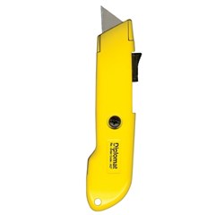 Knife Spring Loaded Self Retracting Safety Knife