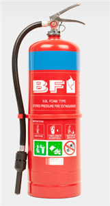 Fire Extinguisher AFFF Foam Fire 9 Kg