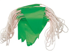 Bunting  GREEN PVC  30 Metres 