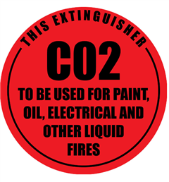 Sign CO2  Disc Poly