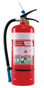 Fire Extinguisher ABE 45 kg cw Wall Bracket