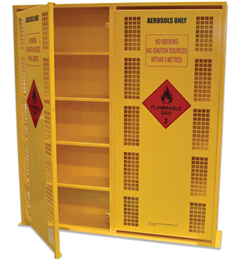 Cage Aerosol Storage 125 x 465 x 172cm 440630 cans