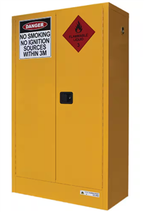 Cabinet Dangerous Goods Flammable Class 3 1850mm x 1115mm x 520mm deep