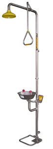 Safety Shower Speakman Combination Hand  Foot Operation