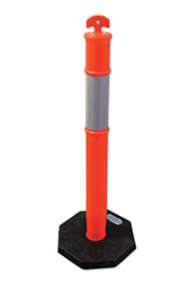 Bollard TTop Reflective Tape with 6kg Base